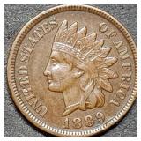 1889 Indian Head Cent High Grade