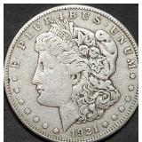 1921-S Morgan Silver Dollar