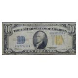 1934 A $10 North Africa Silver Certificate WW2