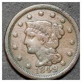 1849 Large Cent