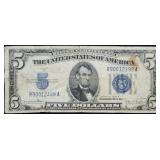 1934 D $5 Silver Certificate