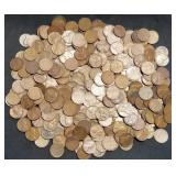 400 Nice Wheat Pennies from Estate Hoard
