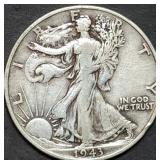 1943 Walking Liberty Silver Half Dollar
