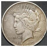 1923-D Peace Silver Dollar