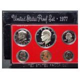 1977 US Mint Proof Set w/ Ike Dollar