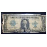 1923 $1 Horseblanket Silver Certificate