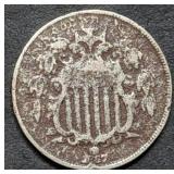 1867 Shield Nickel