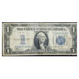 1934 $1 Funnyback Silver Certificate