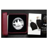 2013 Canada 1oz Proof Silver Bald Eagle MIB