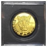 2020 Chad Big Five 1/200oz .999 Fine Gold Coin