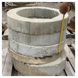 5 - 24" Manhole Risers