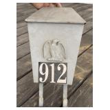 Mailbox with Federal Eagle