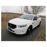 2019 Ford Taurus Police Interceptor, 78,630 miles