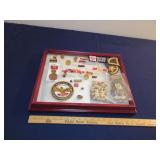 Display w/ Military Memorbilla