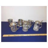 (5) Steins & (1) Cup