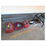 Gas Cans, Etc