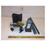 6 Ton Hydraulic Jack & Air Compressor