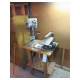 Central Mach. Scroll Saw & Shopcraft Drill Press