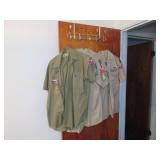 (4) Boy Scout Shirts