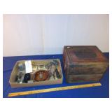 Hires Root Beer Crate w/ Collectibles