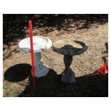 (2) Bird Baths
