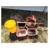 Mulch, Flower Pots, Etc