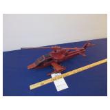 Wooden Handcrafted Military Helicopter