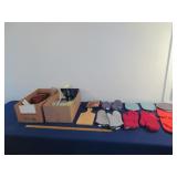 Cutting Board, Pot Holders, Etc
