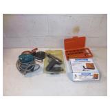 Makita Finishing Sander & Asst Tools