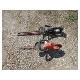 (2) 22" Hedge Trimmers