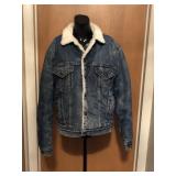 Levi Sherpa Lined Jean Jacket/Coat
