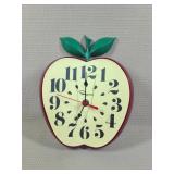 Apple Wall Clock By Ingraham