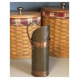 Vintage Copper and Brass Spout Pitcher