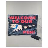 Welcome To Our Pig Pen Mat
