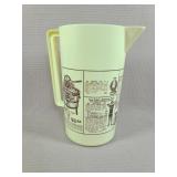 Vintage 2 Quart Pitcher Sears Advertisements
