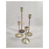 Brass Candlestick Holders
