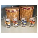 4 Bill Elliott 50th Anniversary McDonalds Glasses