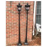 Matching Halloween/Christmas Prop Lamps NICE!