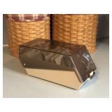 Vintage Smoke Colored Floppy Disc Case