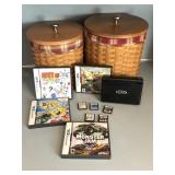 Lot of 9 Nintendo DS Games Plus Case