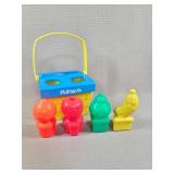 Playskool Picnic Basket With Toy Fruit