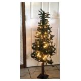 42in Lighted Cedar Accent Tree