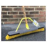 NEW Quickie Jobsite 24in PushBroom