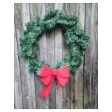 Large Outdoor Wreath With Bow