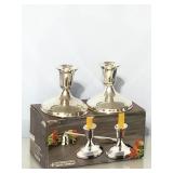 New! International Silver Co. Taper Candlesticks