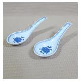 Japanese Ceramic Soup Spoons