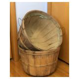 Round Bushel Baskets