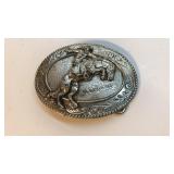 Belt Buckle The Bronco Buster Remington