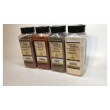 NEW (4) Commercial size Cooking Spices Sealed