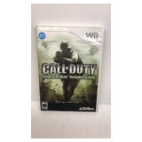 Wii Game Call of Duty Modern Warfare Reflex